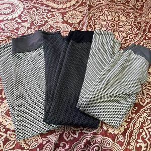 TikTok Leggings lot!! 3 pairs size L
